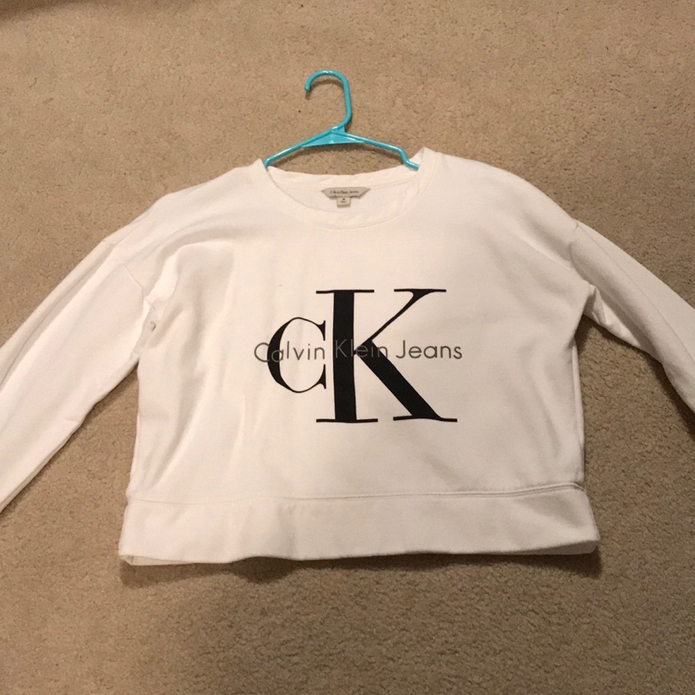 Calvin Klein cropped sweatshirt